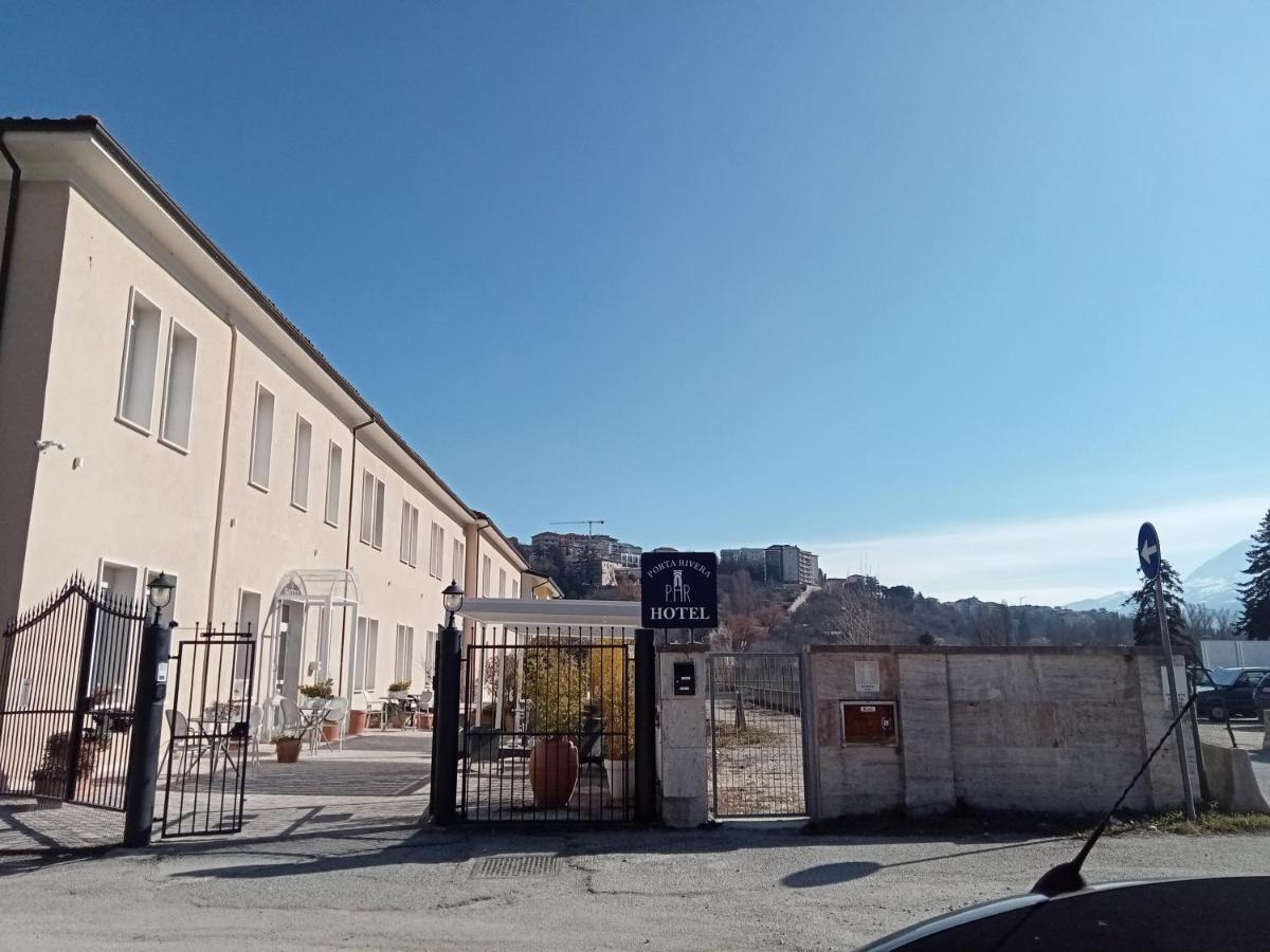 Hotel Porta Rivera LʼAquila Esterno foto